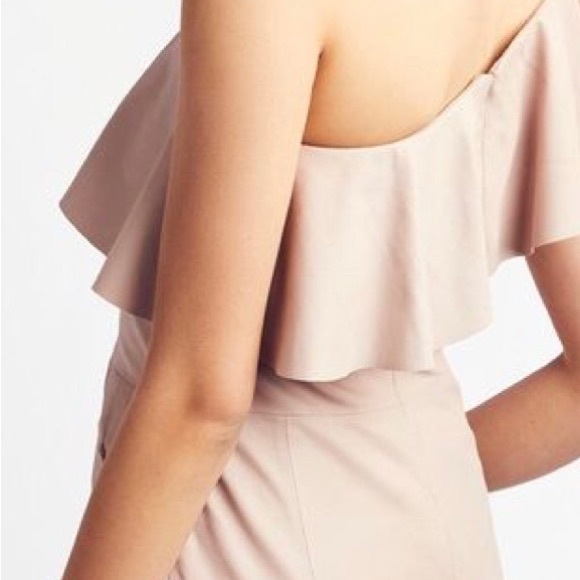 Free People genuine leather blush dress S\P - Picture 5 of 6